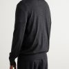 Pointelle-Knit Cardigan - BK Pointelle-Knit Cardigan - BK