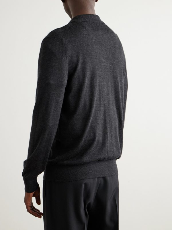 Pointelle-Knit Cardigan - BK Pointelle-Knit Cardigan - BK