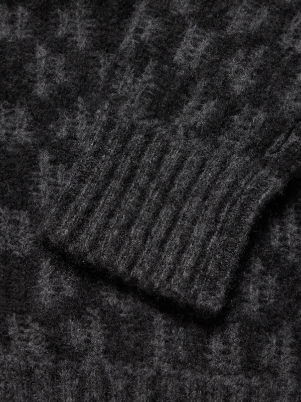 Pointelle-Knit Cardigan - E1 Pointelle-Knit Cardigan - E1