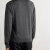 Slim-Fit Wool Sweater - BK Slim-Fit Wool Sweater - BK