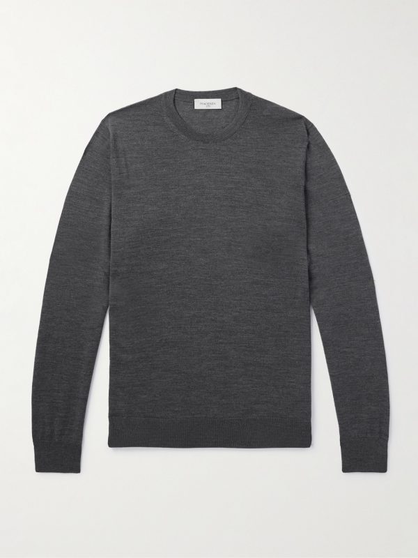 Slim-Fit Wool Sweater Slim-Fit Wool Sweater