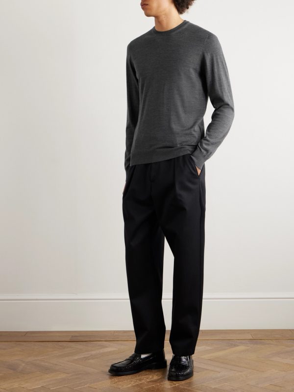 Slim-Fit Wool Sweater - OU Slim-Fit Wool Sweater - OU