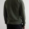 Textured-Knit Virgin Wool Polo Shirt - BK