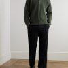 Textured-Knit Virgin Wool Polo Shirt - OU