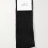 Ribbed Merino Wool-Blend Socks - E1 Ribbed Merino Wool-Blend Socks - E1