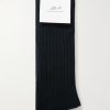 Ribbed Merino Wool-Blend Socks - E1 Ribbed Merino Wool-Blend Socks - E1