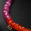 14-Karat Gold Multi-Stone Beaded Bracelet - BK 14-Karat Gold Multi-Stone Beaded Bracelet - BK