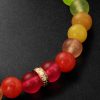 14-Karat Gold, Rainbow Jade and Diamond Beaded Bracelet - CU 14-Karat Gold, Rainbow Jade and Diamond Beaded Bracelet - CU