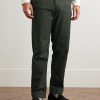 Samuel Straight-Leg Cotton-Blend Twill Trousers - FR Samuel Straight-Leg Cotton-Blend Twill Trousers - FR
