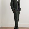 Samuel Straight-Leg Cotton-Blend Twill Trousers - OU Samuel Straight-Leg Cotton-Blend Twill Trousers - OU