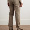 Samuel Straight-Leg Cotton-Blend Twill Trousers - BK Samuel Straight-Leg Cotton-Blend Twill Trousers - BK