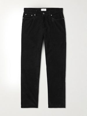 Samuel Straight-Leg Cotton-Blend Corduroy Trousers