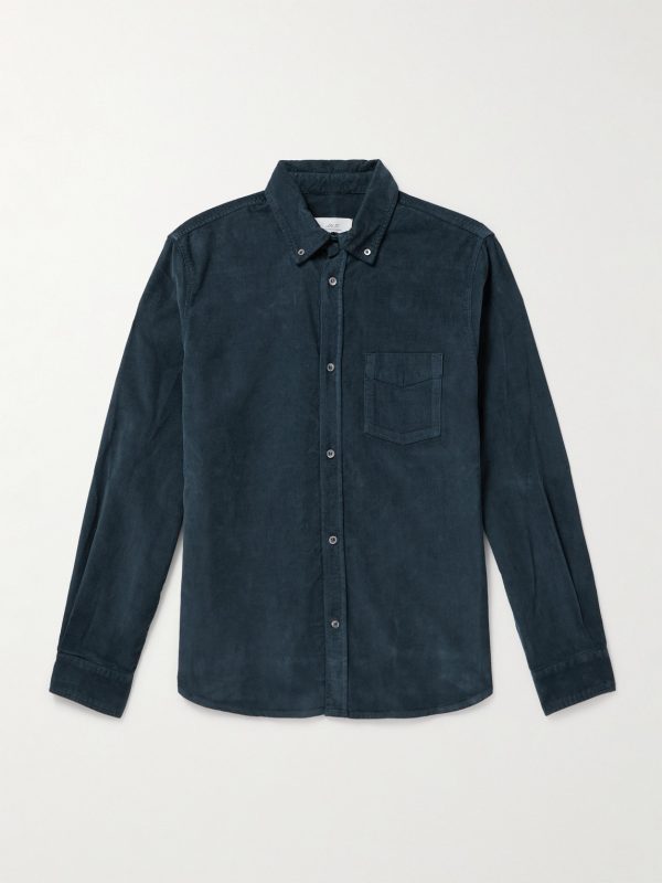 Cotton-Blend Corduroy Shirt