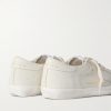 Super-Star Distressed Leather Sneakers - BK Super-Star Distressed Leather Sneakers - BK