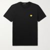Slim-Fit Logo-Embroidered Cotton-Jersey T-Shirt Slim-Fit Logo-Embroidered Cotton-Jersey T-Shirt