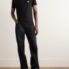 Slim-Fit Logo-Embroidered Cotton-Jersey T-Shirt - OU Slim-Fit Logo-Embroidered Cotton-Jersey T-Shirt - OU