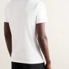 Slim-Fit Logo-Embroidered Cotton-Jersey T-Shirt - BK Slim-Fit Logo-Embroidered Cotton-Jersey T-Shirt - BK
