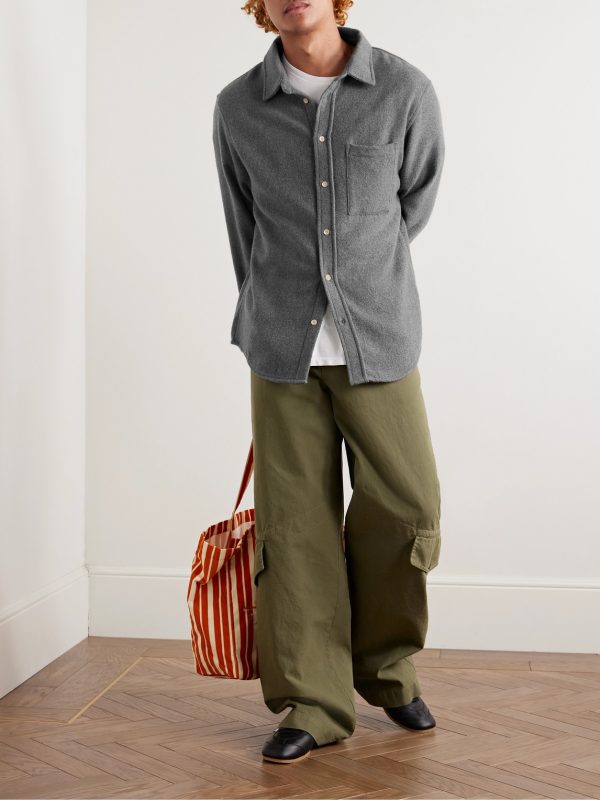Cashmere Overshirt - OU Cashmere Overshirt - OU