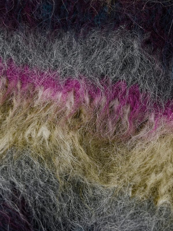Oil Slick Striped Jacquard-Knit Alpaca-Blend Sweater - CU Oil Slick Striped Jacquard-Knit Alpaca-Blend Sweater - CU