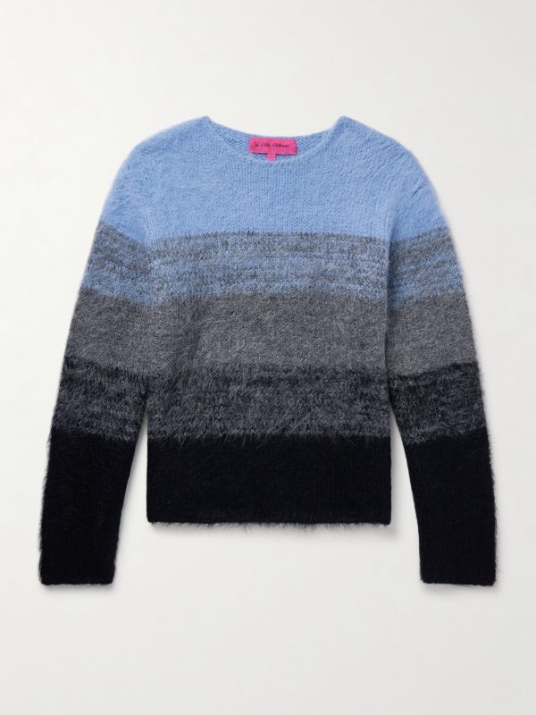Thistle Ombré Alpaca-Blend Sweater Thistle Ombré Alpaca-Blend Sweater