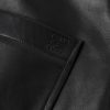 Logo-Debossed Leather Overshirt - CU Logo-Debossed Leather Overshirt - CU