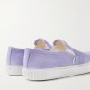 Terra Vulca Rubber-Trimmed Suede Slip-On Sneakers - BK Terra Vulca Rubber-Trimmed Suede Slip-On Sneakers - BK