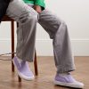 Terra Vulca Rubber-Trimmed Suede Slip-On Sneakers - OU Terra Vulca Rubber-Trimmed Suede Slip-On Sneakers - OU