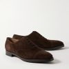City II Cap-Toe Suede Oxford Shoes - BK City II Cap-Toe Suede Oxford Shoes - BK