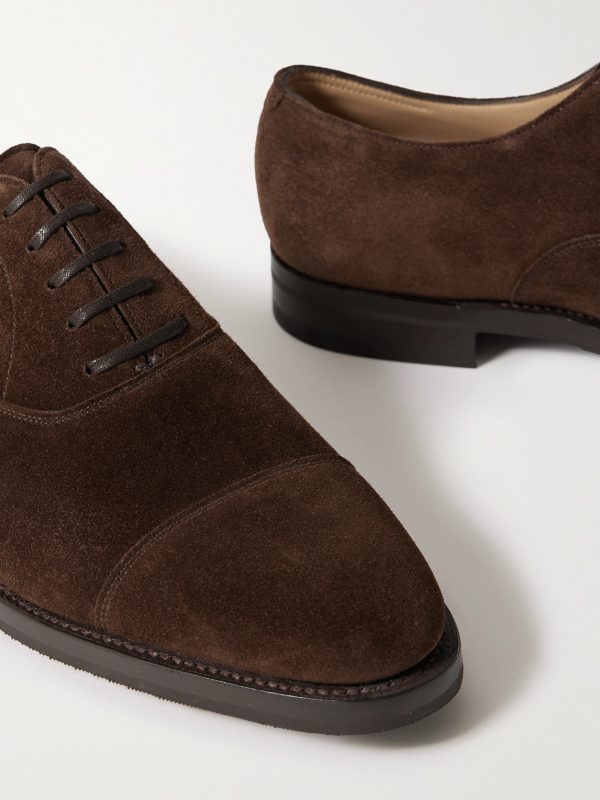 City II Cap-Toe Suede Oxford Shoes - CU City II Cap-Toe Suede Oxford Shoes - CU