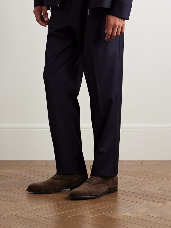 City II Cap-Toe Suede Oxford Shoes - OU City II Cap-Toe Suede Oxford Shoes - OU