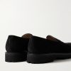 Lopez New Standard Suede Penny Loafers - BK Lopez New Standard Suede Penny Loafers - BK