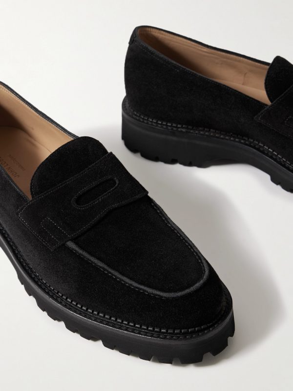 Lopez New Standard Suede Penny Loafers - CU Lopez New Standard Suede Penny Loafers - CU
