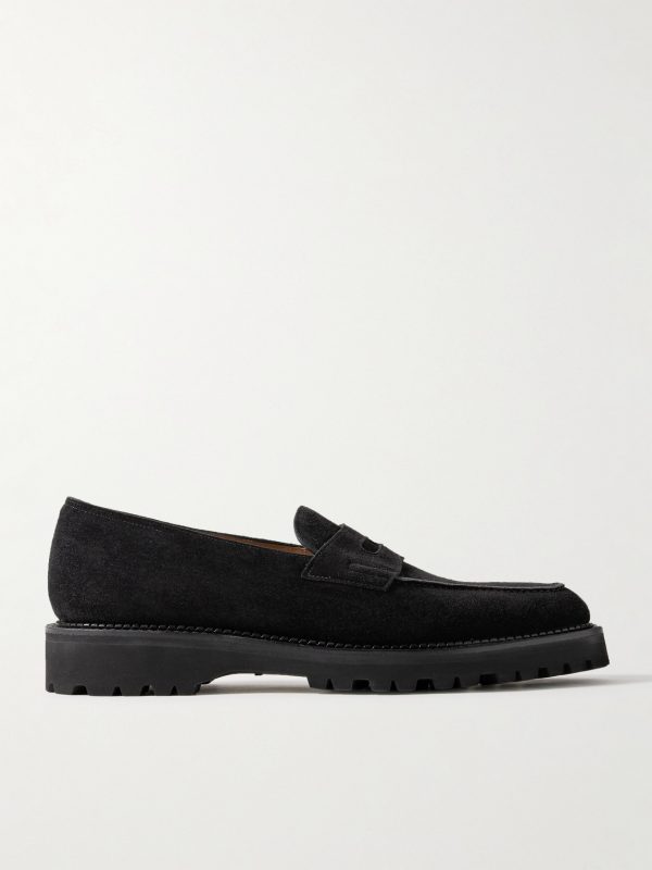 Lopez New Standard Suede Penny Loafers Lopez New Standard Suede Penny Loafers