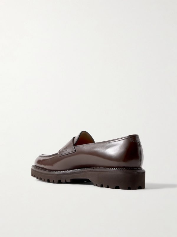 Lopez New Standard Leather Penny Loafers - BK