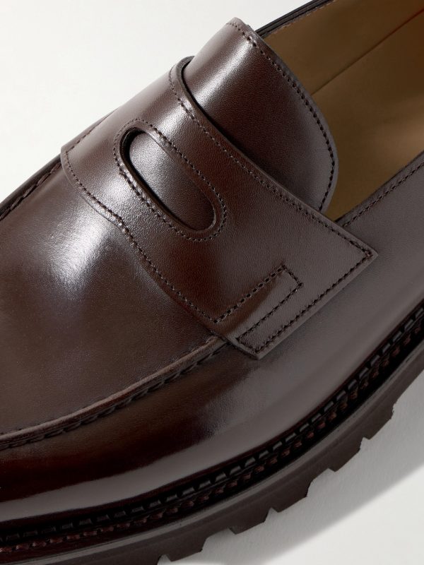 Lopez New Standard Leather Penny Loafers - CU