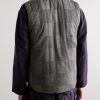 Leo Quilted Cotton Gilet - BK
