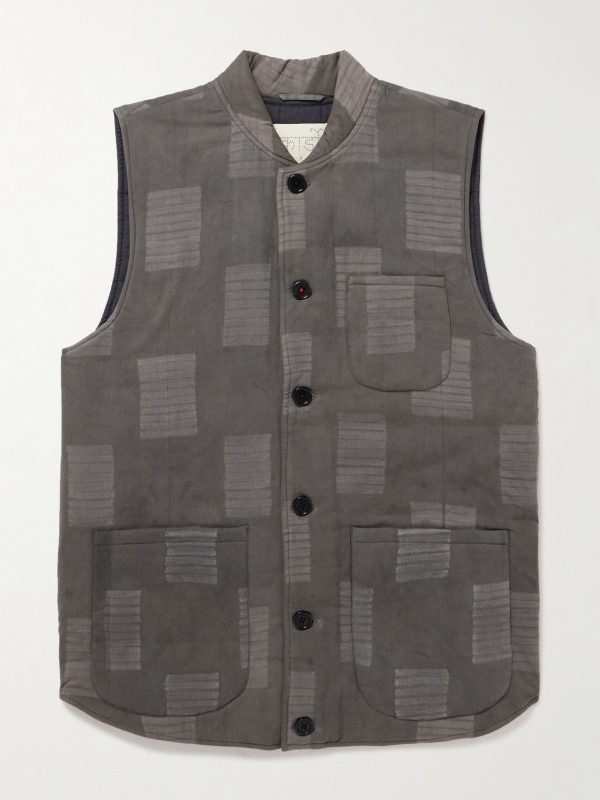 Leo Quilted Cotton Gilet