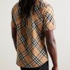 Checked Cotton-Poplin Shirt - BK
