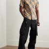 Checked Cotton-Poplin Shirt - OU