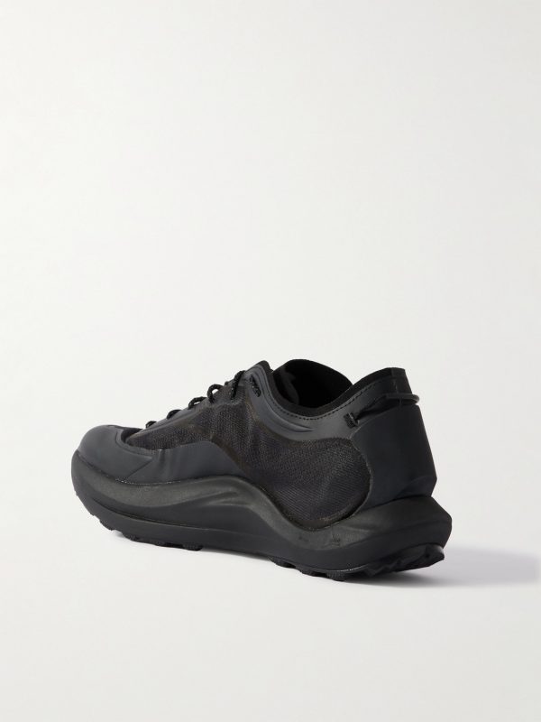 Sella Leather and Mesh Sneakers - BK Sella Leather and Mesh Sneakers - BK