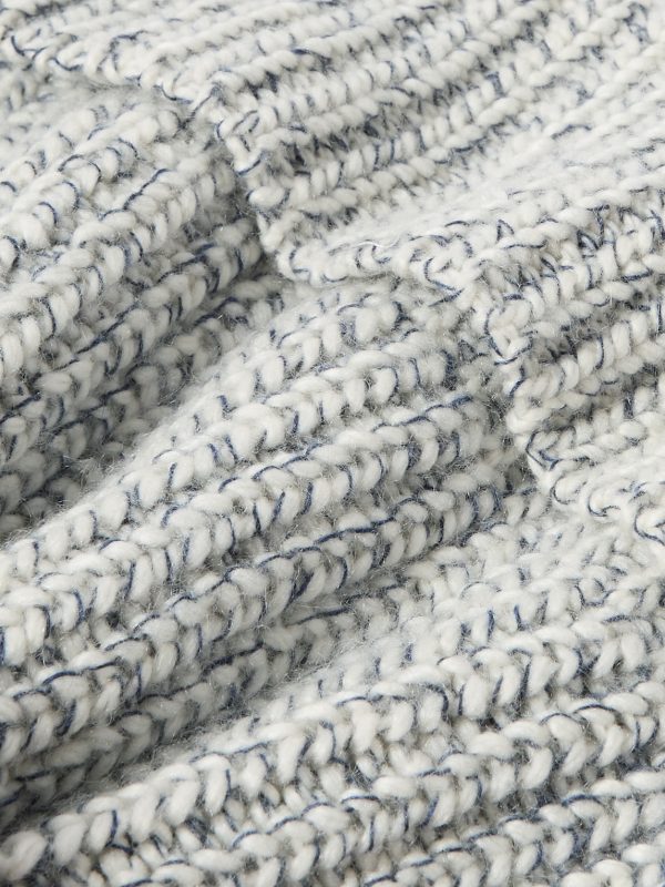 Brushed Ribbed-Knit Beanie - CU