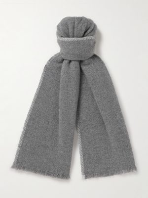 Frayed Cashmere Scarf Frayed Cashmere Scarf