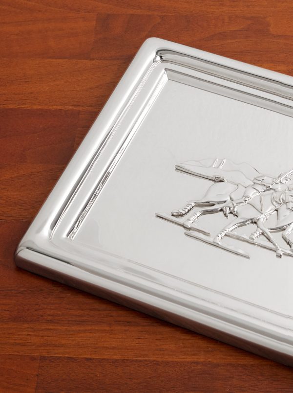 Tisdale Silver-Plated Tray - CU Tisdale Silver-Plated Tray - CU