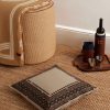 Skyler Embroidered Linen Cushion - OU Skyler Embroidered Linen Cushion - OU