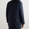 Layered Padded Shell Down Coat - BK Layered Padded Shell Down Coat - BK