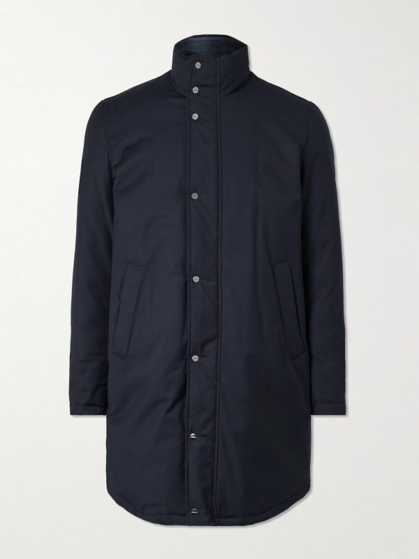 Layered Padded Shell Down Coat Layered Padded Shell Down Coat