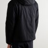 Laminar Padded Micro-Ripstop Hooded Jacket - BK Laminar Padded Micro-Ripstop Hooded Jacket - BK