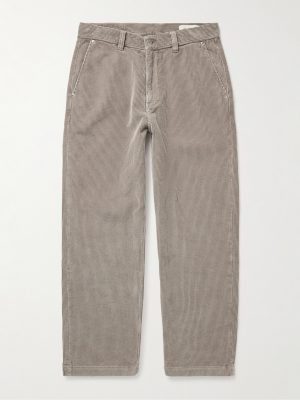 Straight-Leg Cotton-Corduroy Trousers Straight-Leg Cotton-Corduroy Trousers