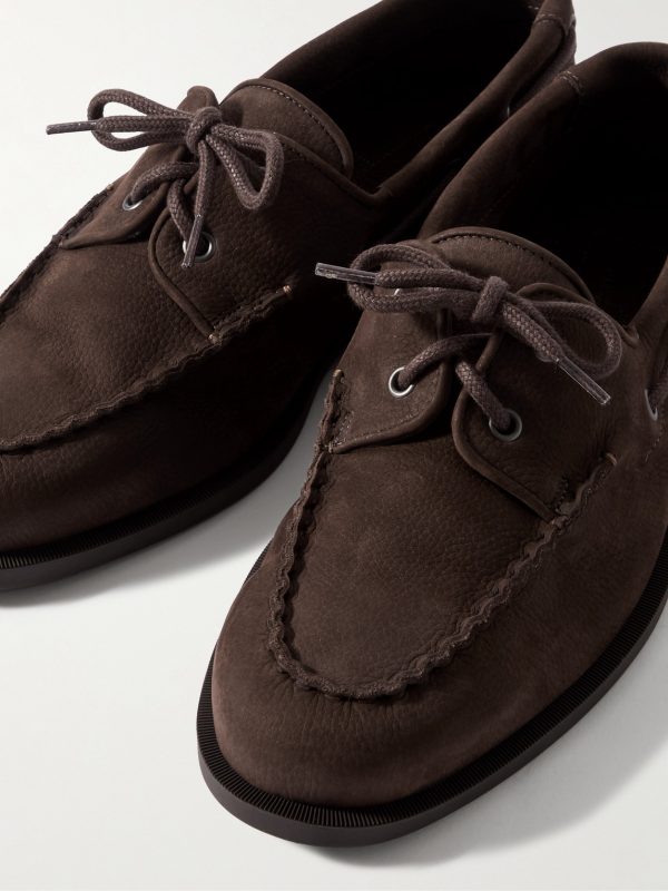 Foil Leather Boat Shoes - CU Foil Leather Boat Shoes - CU