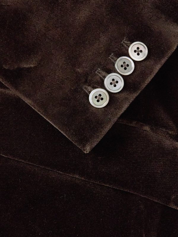 Newport Cotton-Velvet Tuxedo Jacket - CU